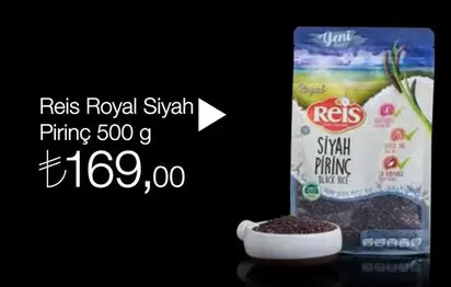 Reis - Siyah Pirinç