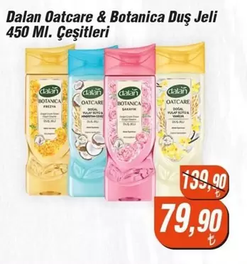 Dalan Oatcare & Botanica Duş Jeli
