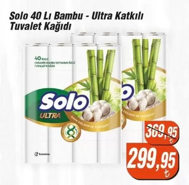 Bambu - Ultra Katkılı Tuvalet Kağıdı
