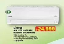 Inverter - ALK 1270 12000 BTU Duvar Tipi Klima