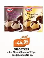 Sos Bitter Çikolatalı & Sos Çikolatalı