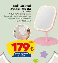 Ledli Makyaj Aynası TMR 03