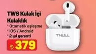 TWS Kulak İçi Kulaklık
