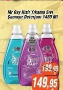 Hızlı Yıkama Sıvı Çamaşır Deterjanı 1480 Ml