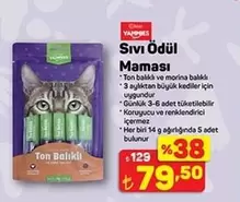 Sıvı Ödül Maması Ton Balıklı