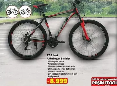 27,5 Jant Alüminyum Bisiklet