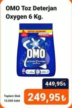 Toz Deterjan Oxygen 6 Kg.
