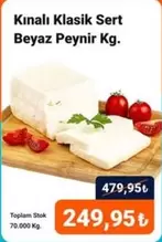 Beyaz - Kınalı Klasik Sert Peynir Kg.