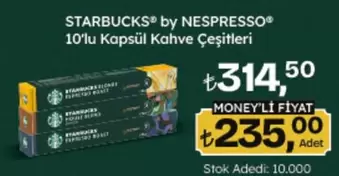 Nespresso - 10'lu Kapsül Kahve Çeşitleri