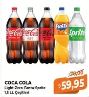 Coca Cola - Light-Zero-Fanta-Sprite
