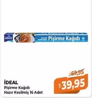 Pişirme Kağıdı Hazır Kesilmiş
