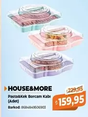 Borcam - Pasta&Kek  Kabı (Adet)