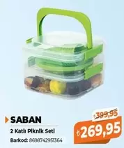 2 Katlı Piknik Seti