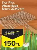 Ahşap Saplı Izgara 27x40 cm