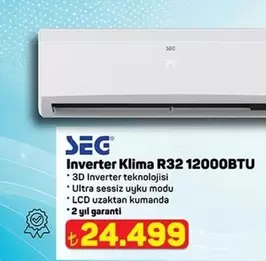 Inverter -  Klima R32 12000BTU