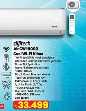 Mobil - Air CW18000 Cool Wi-Fi Klima