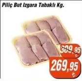 Piliç But Izgara Tabaklı Kg.