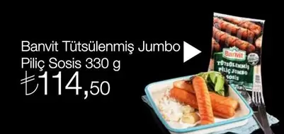 Tütsülenmiş Jumbo Piliç Sosis 330 g