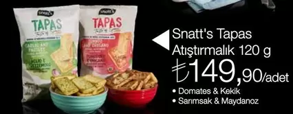 Tapas Atıştırmalık