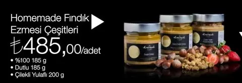 Homemade Fındık Ezmesi Çeşitleri