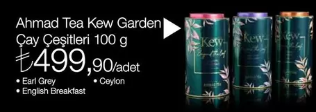Çay Çeşitleri 100 g