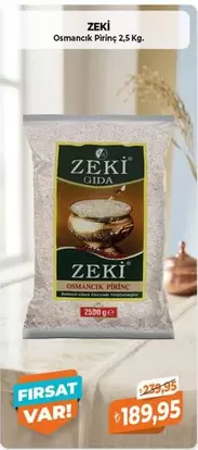 Osmancik Pirinç
