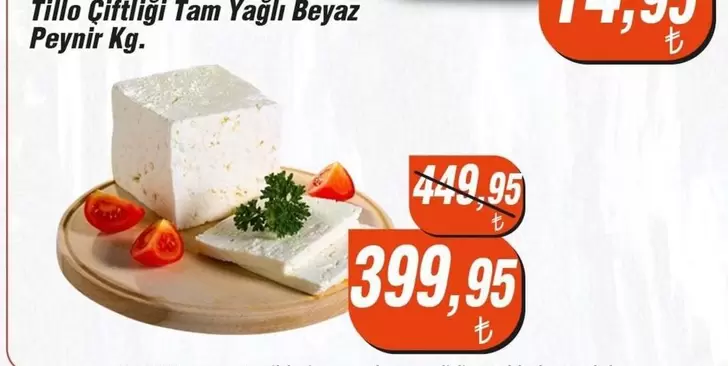 Beyaz - Tam Yağlı  Peynir Kg.