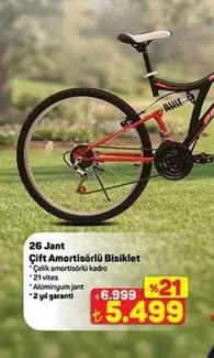Çift Amortisörlü Bisiklet