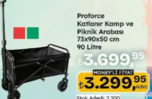 Katlanır Kamp ve Piknik Arabası