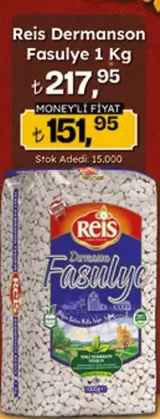 Reis - Dermanson Fasulye 1 Kg