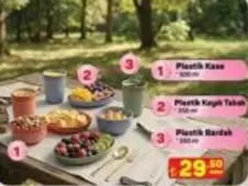Plastik Kase, Plastik Kayık Tabak, Plastik Bardak