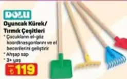 Sap - Oyuncak Kürek/Tırmık Çeşitleri