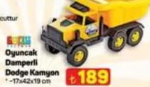 Oyuncak Damperli Dodge Kamyon
