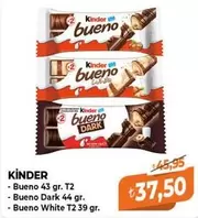 Kinder Bueno, Kinder Bueno Dark, Kinder Bueno White