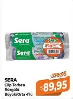 Çöp Torbası Büzgülü Büyük/Orta 4'lü
