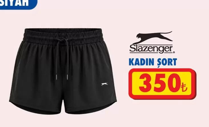 Slazenger - KADIN ŞORT