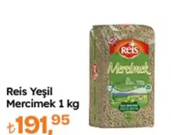 Reis -  Yeşil Mercimek