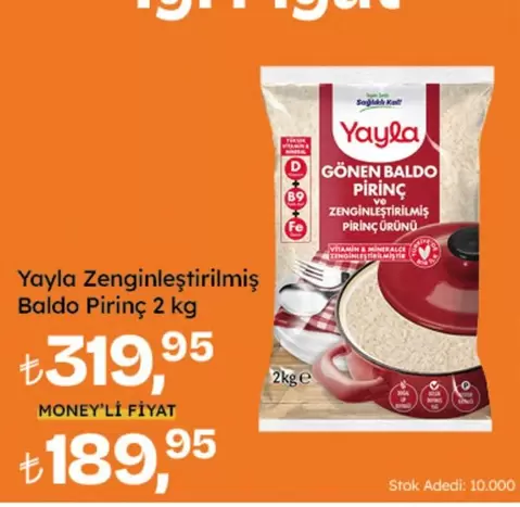 Zenginleştirilmiş Baldo Pirinç