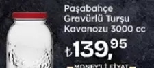 Gravürlü Turşu Kavanozu 3000 cc