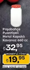 Puanti̇yeli Metal Kapakli Kavanoz 660 cc
