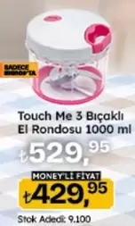 Touch Me 3 Bıçaklı El Rondosu