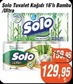 Solo Tuvalet Kağıdı 16'lı Bambu /Ultra