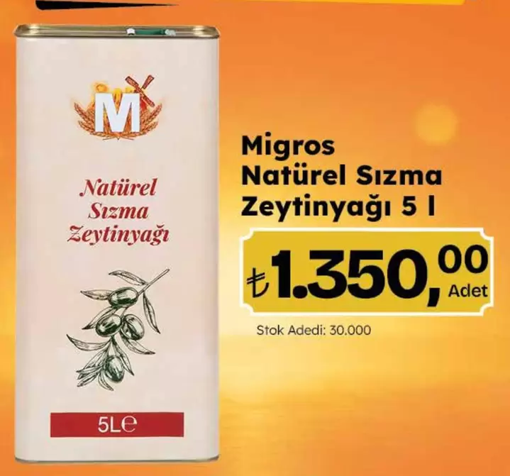 Natürel Sızma Zeytinyağı