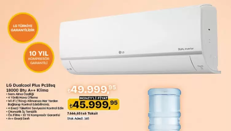 Inverter - Dualcool Plus Pcl18q 18000 Btu A++ Klıma