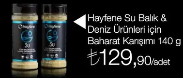 Su Balık & Deniz Ürünleri için Baharat Karışımı