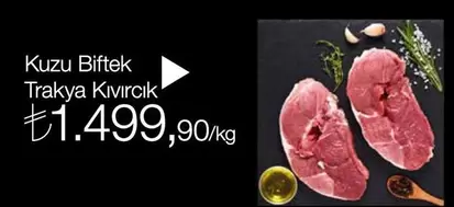 Kuzu Biftek Trakya Kıvırcık