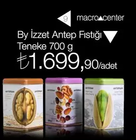 Antep Fıstığı Teneke