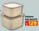 Saklama Kabı Seti