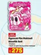 Oyuncak Fön Makineli Güzellik Seti