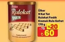 Rulokat Kremalı Rulo Gofret